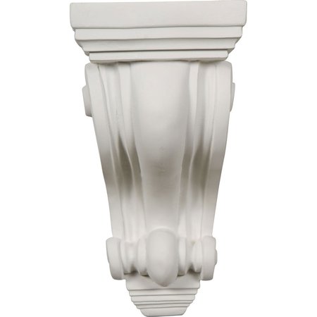 Ekena Millwork 4"W x 4"D x 7 1/2"H Devon Corbel COR04X04X07DE